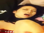 国产自拍做爱骚逼被颜射