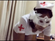 星哥大戰欲望絲襪護士長腿美女高清無水印